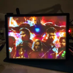 Avengers Litophane