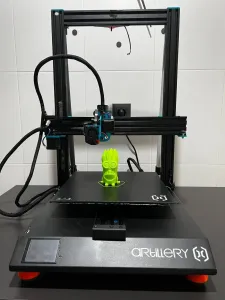 Artillery X1 - Extruder wires support