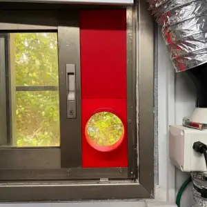 window air duct insert