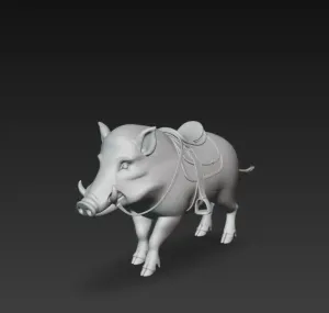 wild boar for riding
