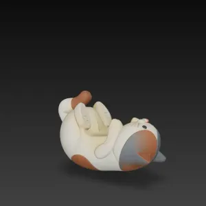 Soporte básico para celular de gato kawaii