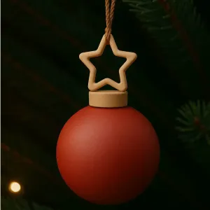 Basic christmas ball - Bola navideña basica