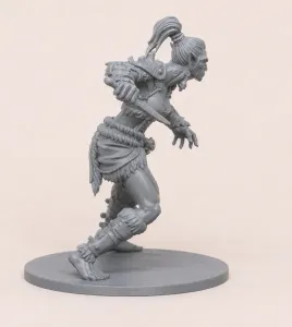Frost Troll Huntress for DnD - Magic Series