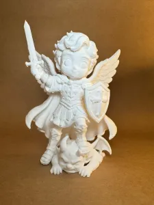 Saint Michael the Archangel Chibi Figure