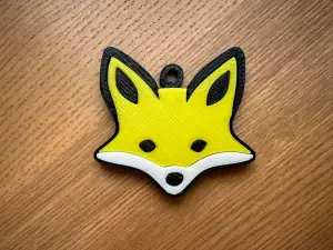 Fox keychain (3 color)