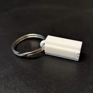Rj45 Ethernet 3 in 1 Cable Straightener, Dust Cover, Keyring