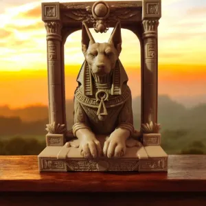 Anubis at the Gate of Dusk