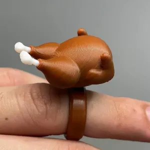 Roasted Chicken Ring Spinner