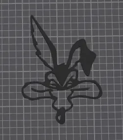 Coyote silueta