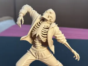 Dancing Skeleton – Dynamic 3D Printable Figure