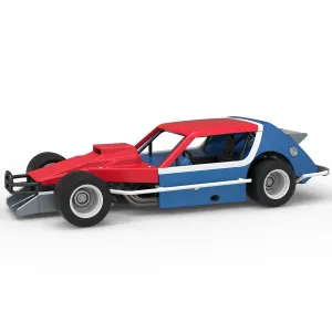 Vintage Asphalt Modified stock car V10 Scale 1:25