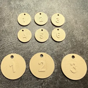 Номерки / Key fobs / Key tags