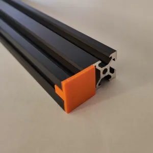 V-Slot 2020 Open-Side End Cap (3-Slot Fit)