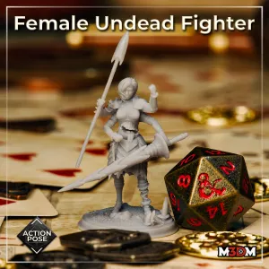 Female Undead Fighter (Action)