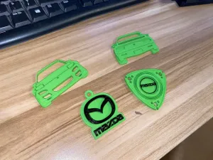 Mazda RX7 Keychains