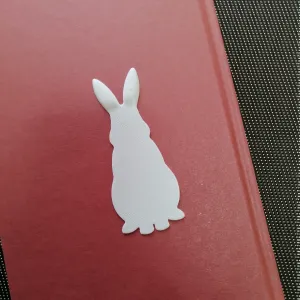 Bookmark with a rabbit