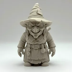Evil Witch Figure