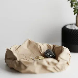 Crumbled Paper Bowl