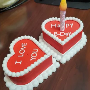 Heart Cake Box