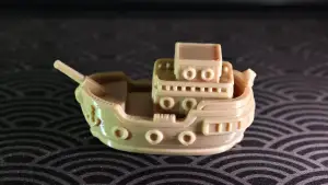 浴缸玩具:古代木船