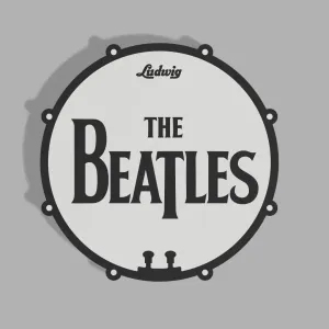 The Beatles Drums Ludwig Coaster CFS
