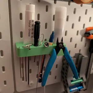 K1 Tool Holder for Ikea Skadis Peg Board