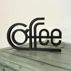 Retro table top coffee sign (Free to sell)