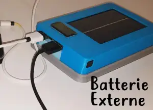 Batterie Externe Solaire.