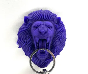 King lion keychain holder