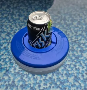 Can Holder Cap for Pool Chem Floater