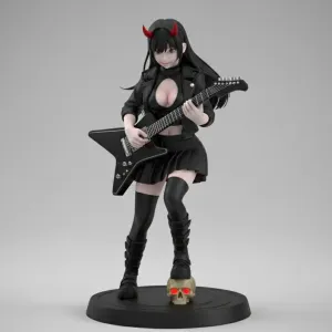 ROCKER GUITAR GIRL
