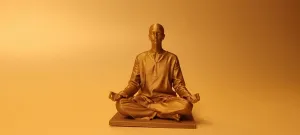 Meditation statue