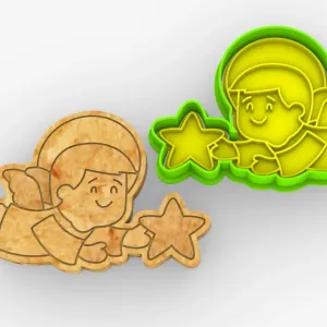 Cookie Cutter, Angel child ,Polymer Clay Cutters