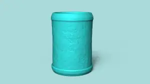 Vase 15 with Plate - Simple Plant Pot - Home Decor