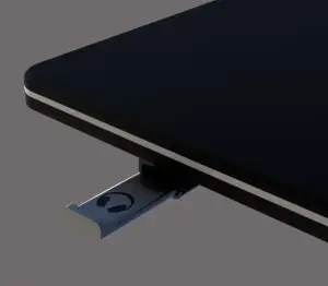 HEADPHONE HOLDER UNDER THE TABLE