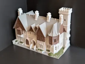 Medieval Noble Residence miniature