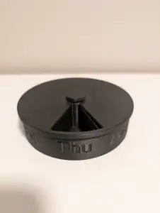 Round Pill Box