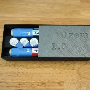 Ozempic Dual-Pen & Needle Organizer