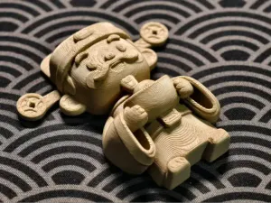 财神爷冰箱贴