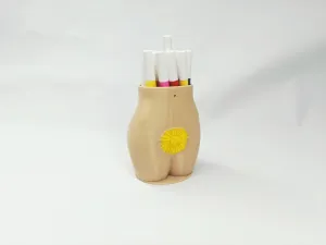 Human-Figure Sculpture Vase, Pen Holder, Storage Box