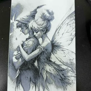 Peterpan and Tinkerbell Art