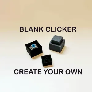 Blank clicker toy parts