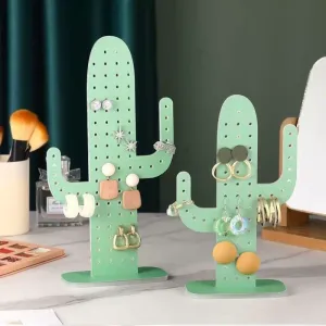 Cactus Jewelry Stand Earring Holder - 105
