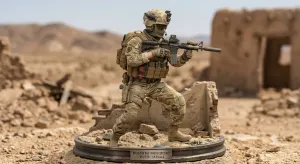 soldier action figure 3d model