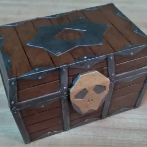 MTG Treasure Chest Deck Box
