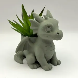 Adorable Dragon Planter Pot