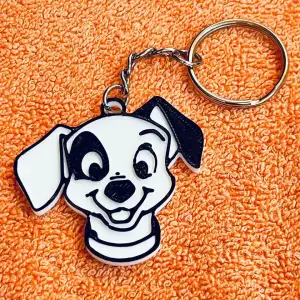 Keychain Patch the Dog