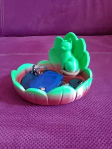 🪷 Lotus Guardian Cat Bowl