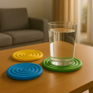 Minimalistic Circle Coaster