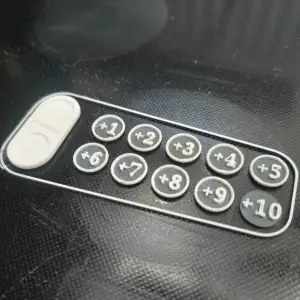 MTG +1 to +10 counters and holder 12mm